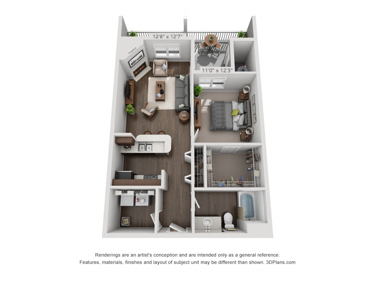 A1 floor plan